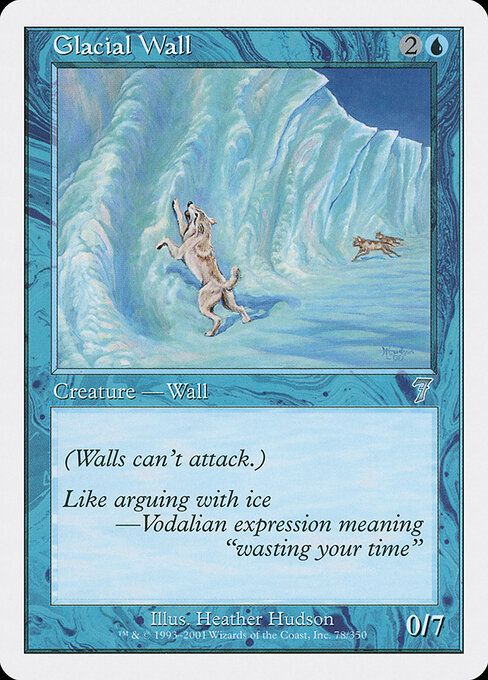 Glacial Wall 78