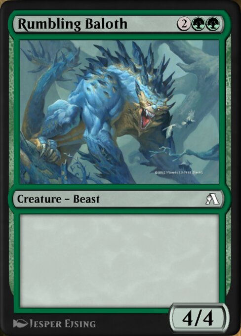 Rumbling Baloth 47