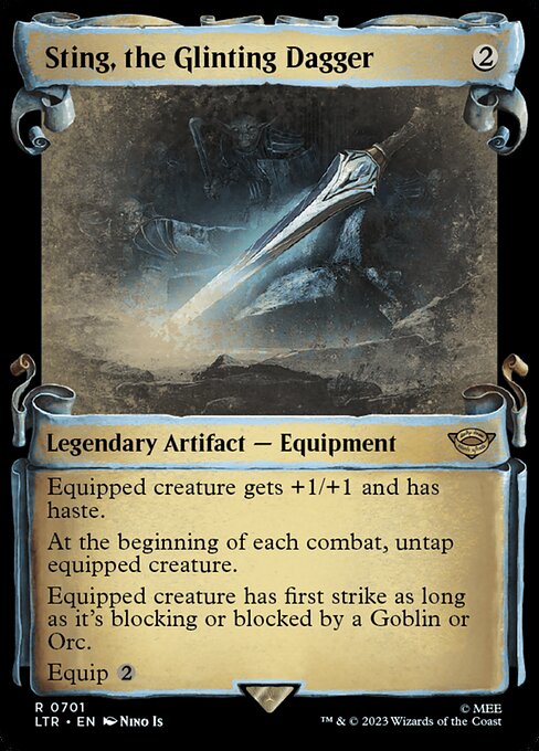 Sting, the Glinting Dagger 701