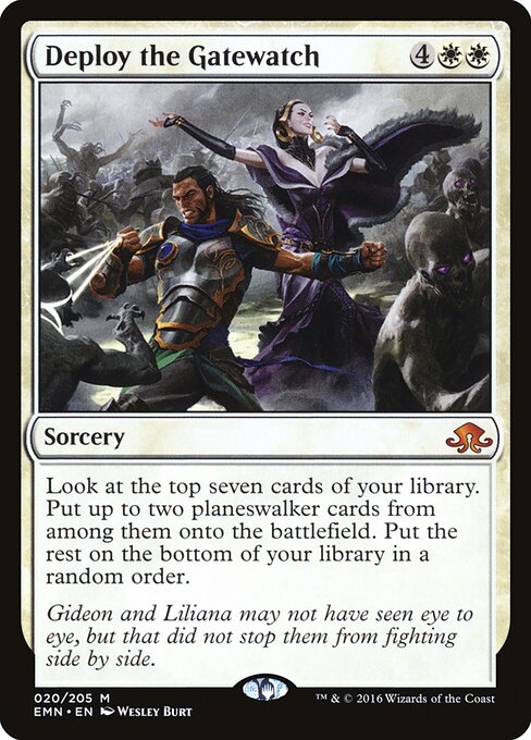 Deploy the Gatewatch 20