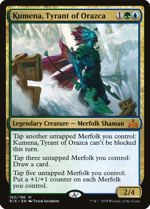 Kumena, Tyrant of Orazca 162