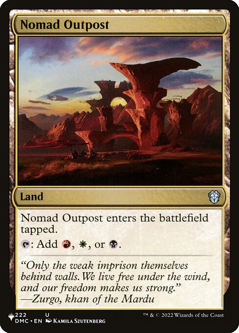 Nomad Outpost DMC-222
