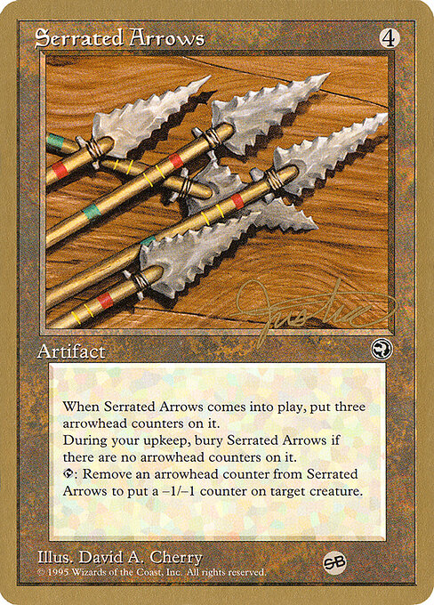 Serrated Arrows mj110sb