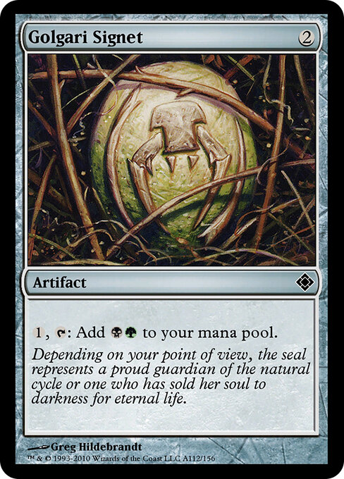 Golgari Signet A112