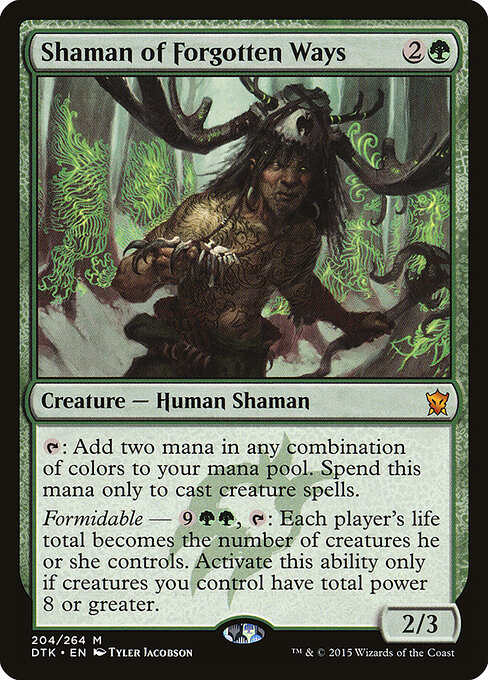 Shaman of Forgotten Ways 204