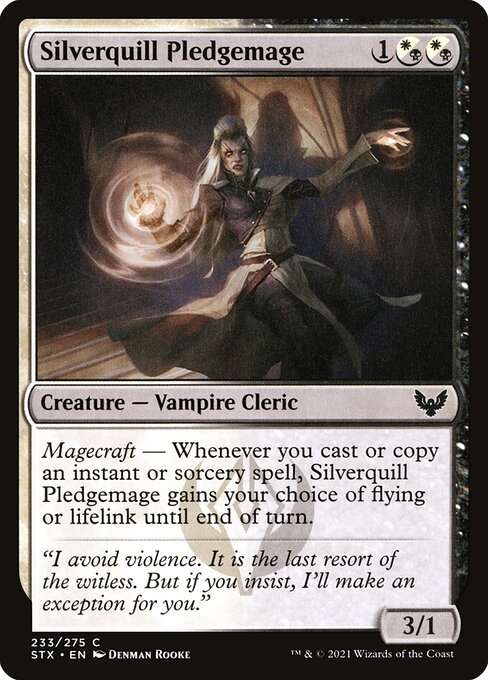 Silverquill Pledgemage 233