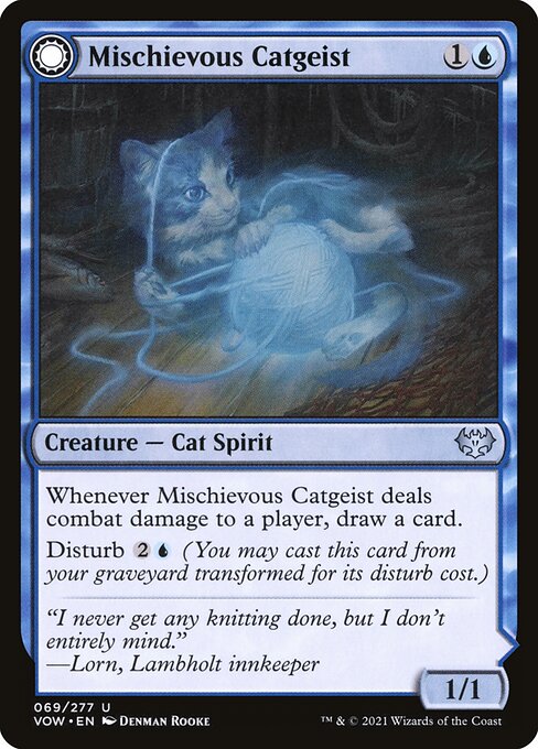 Mischievous Catgeist // Catlike Curiosity 69
