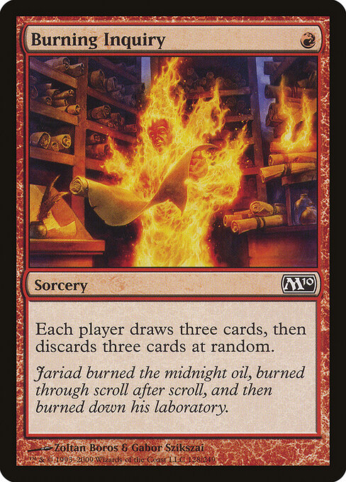 Burning Inquiry 128