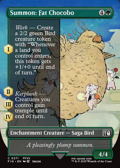 Summon: Fat Chocobo 371