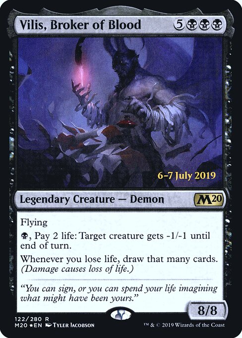 Vilis, Broker of Blood 122s