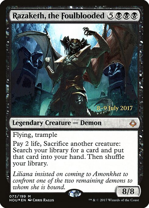 Razaketh, the Foulblooded 73s