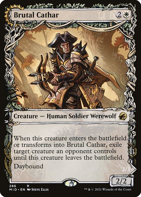 Brutal Cathar // Moonrage Brute 286