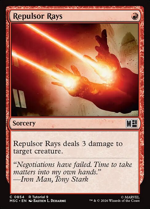Repulsor Rays 854