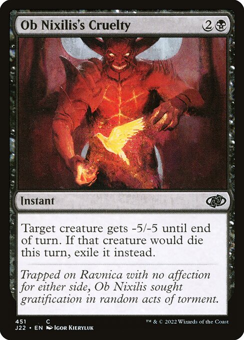Ob Nixilis's Cruelty 451