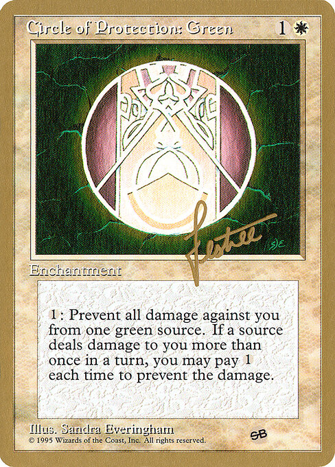 Circle of Protection: Green bl16sb