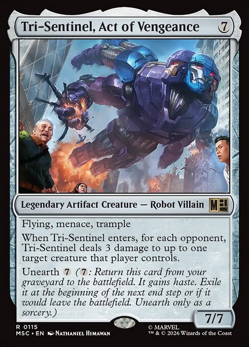 Tri-Sentinel, Act of Vengeance 115