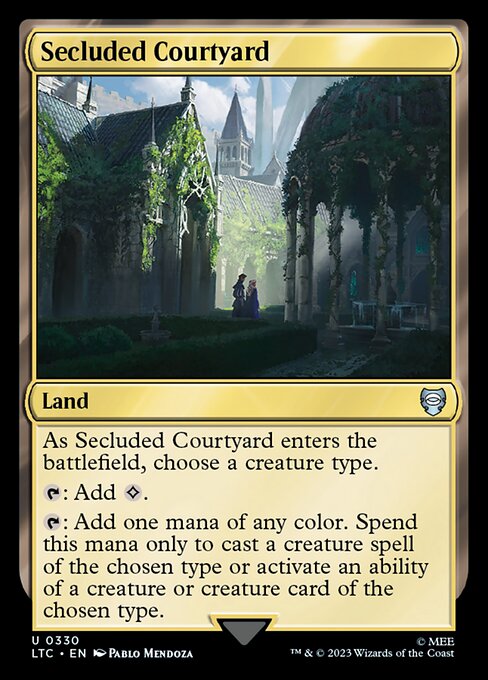 Secluded Courtyard 330