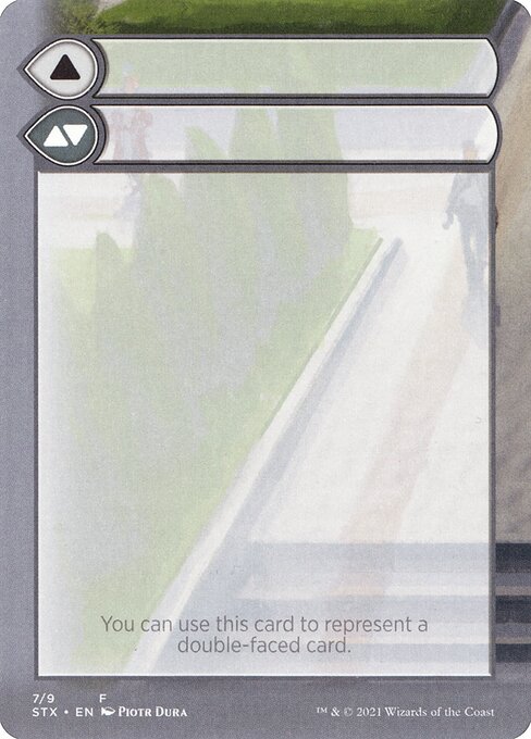 Double-Faced Substitute Card 7