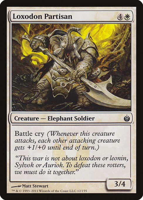 Loxodon Partisan 12
