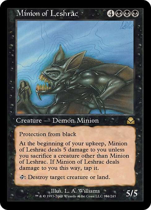 Minion of Leshrac 104