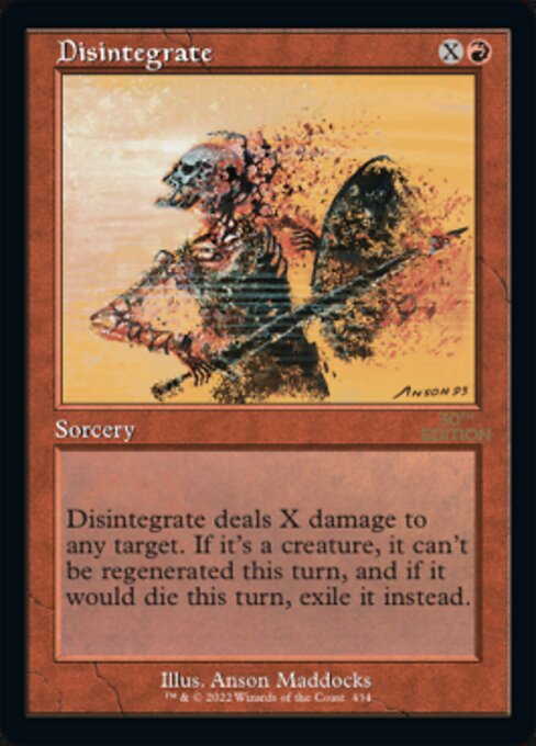 Disintegrate 434