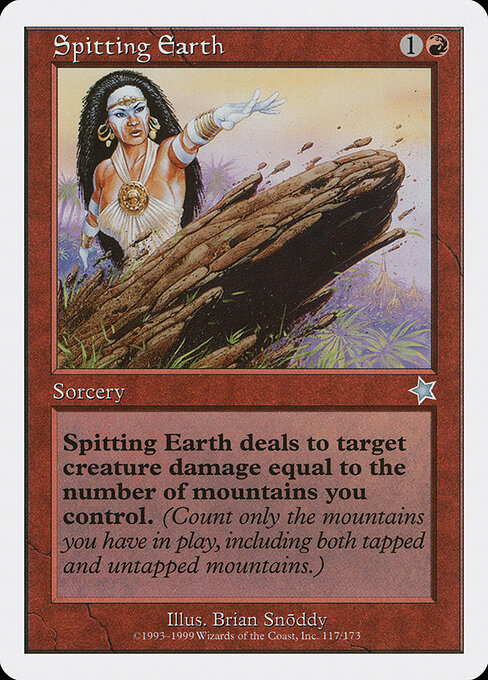 Spitting Earth 117