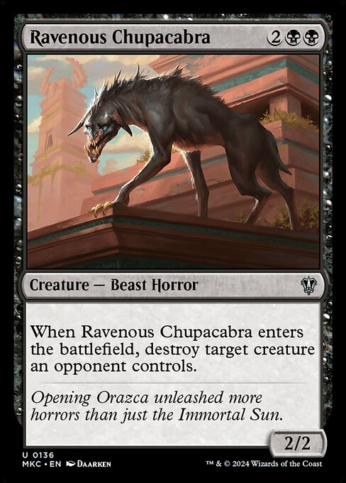 Ravenous Chupacabra 136