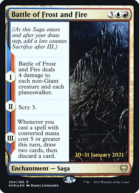 Battle of Frost and Fire 204s