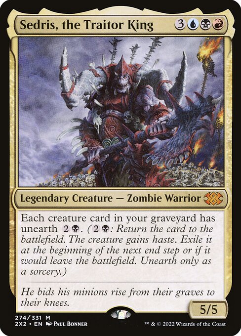 Sedris, the Traitor King 274