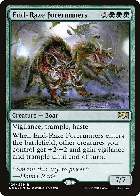 End-Raze Forerunners 124