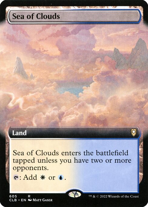 Sea of Clouds 605