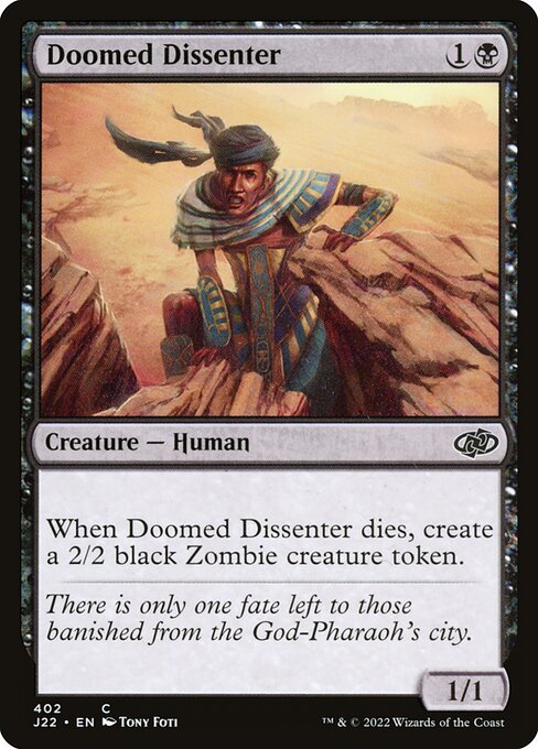 Doomed Dissenter 402