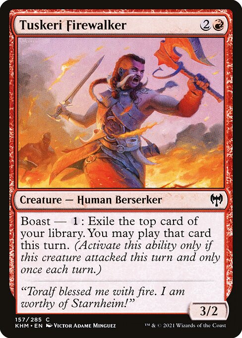 Tuskeri Firewalker 157