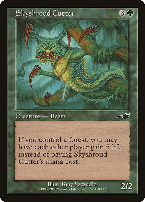 Skyshroud Cutter 118
