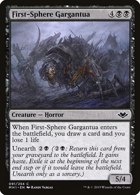 First-Sphere Gargantua 91