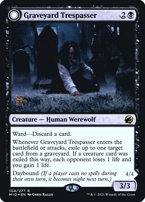 Graveyard Trespasser // Graveyard Glutton 104s