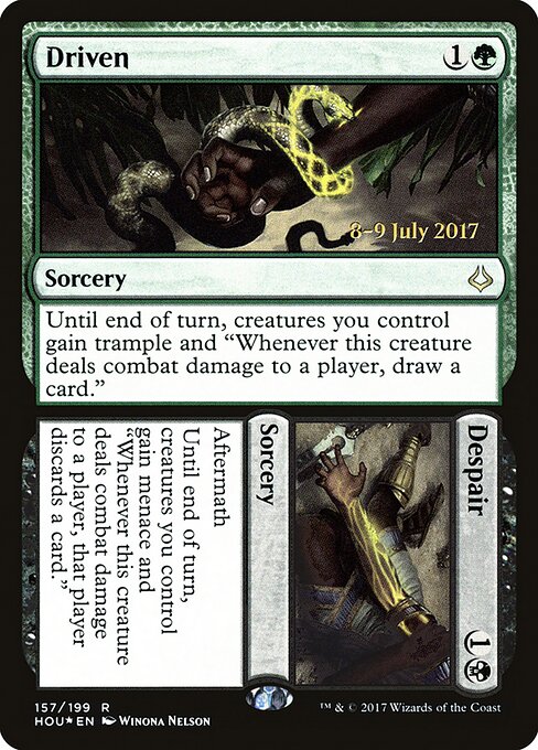 Driven // Despair 157s