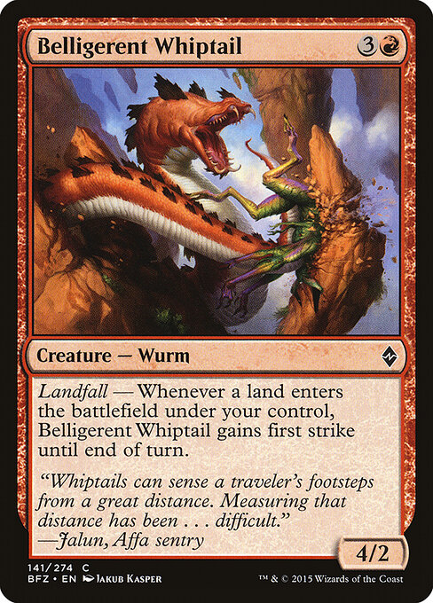 Belligerent Whiptail 141