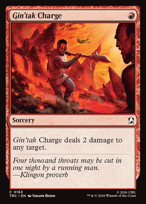Gin'tak Charge 163
