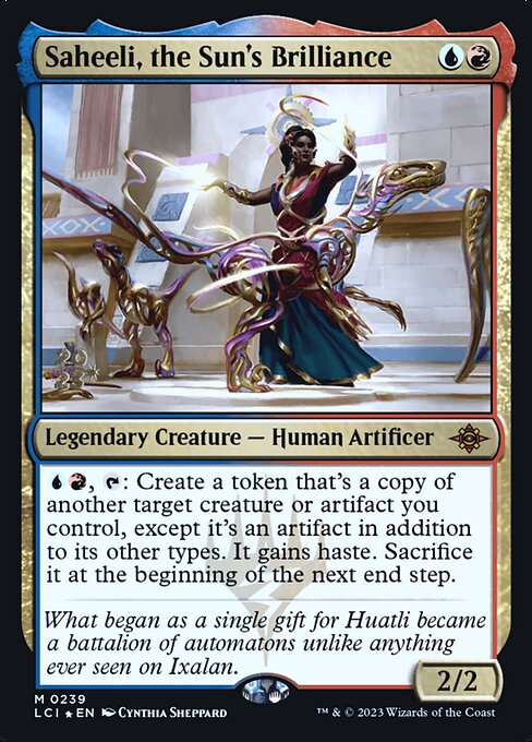 Saheeli, the Sun's Brilliance 239s