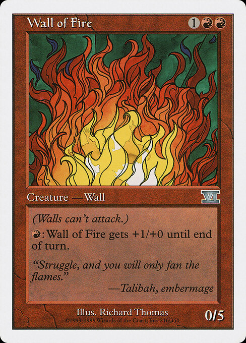 Wall of Fire 216