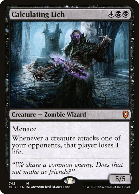 Calculating Lich 742