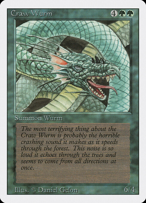 Craw Wurm 190