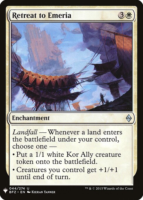 Retreat to Emeria BFZ-44