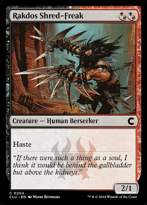 Rakdos Shred-Freak 204
