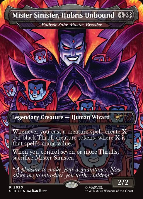 Endrek Sahr, Master Breeder 2620