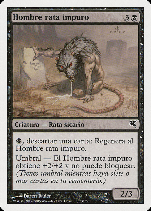 Dirty Wererat A31
