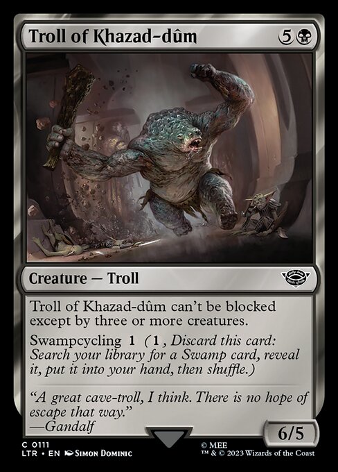Troll of Khazad-dûm 111
