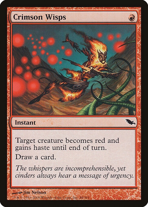 Crimson Wisps 88