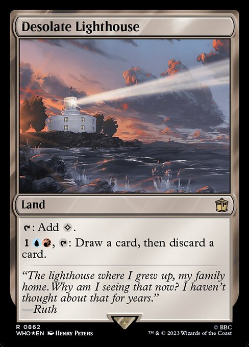 Desolate Lighthouse 862